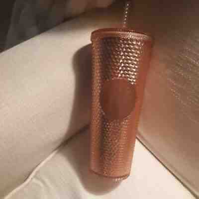 Starbucks studded tumbler Rose Gold Coffee Tea Water GORGEOUS  PREOWNED - Sold on eBay Jul 18, 2021 for $152.50