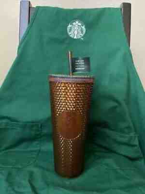 Starbucks Limited Edition - 50th Anniversary Venti-26oz Gold Studded Cold Cup - Sold on eBay Jul 17, 2021 for $20.90