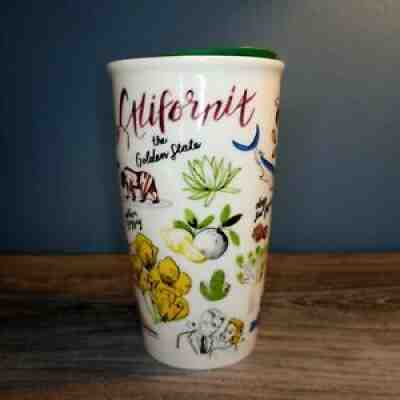 Starbucks California The Golden State Ceramic Travel Tumbler - Sold on eBay Aug 27, 2021 for $9.50