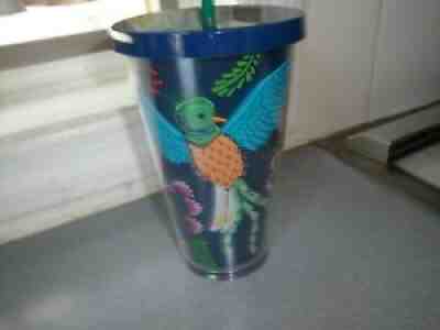 NWT STARBUCKS 2017 BIRD OF PARADISE QUETZAL 16 OZ ACRYLIC TUMBLER W/STRAW - Sold on eBay Jul 15, 2021 for $33.00