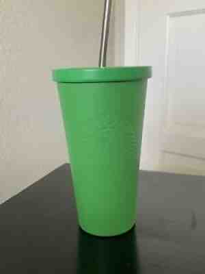 starbucks green Matte Grande 16 oz Starbucks Straw Label 2016 - Sold on eBay Aug 31, 2021 for $20.00