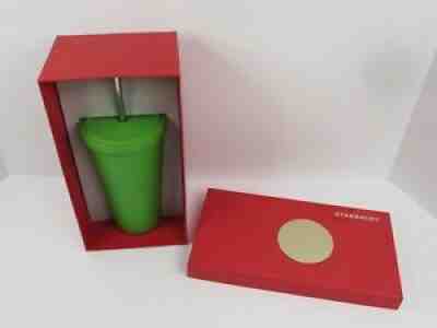 2014 Starbucks Matte Lime Green Stainless Steel Tumbler Cup Mug 16 oz (New) - Sold on eBay Aug 23, 2021 for $49.95