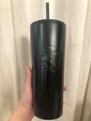 Starbucks Stainless Steel SS 24oz Green Black Ombre Straw Brand New no tags - Sold on eBay Aug 26, 2021 for $30.00