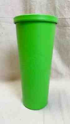 Starbucks Tumbler 24 oz venti cup Matte Green Stainless Steel No straw 2015 - Sold on eBay Jul 02, 2021 for $74.99