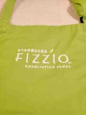 Retired Starbucks Rare Fizzio Soda Lime Green Apron - Sold on eBay Jul 06, 2021 for $39.00