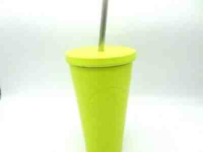 Starbucks Cold Beverage Tumbler Matte Lime Green Stainless Steel Mermaid Siren 1 - Sold on eBay Jul 12, 2021 for $18.95