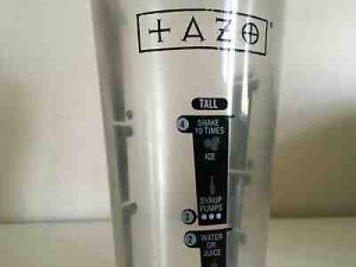 Retro Starbucks Tazo Tea In-House Recipe Shaker (24oz)