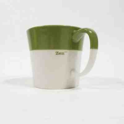 Starbucks Tazo Coffee Mug "Zen" | Bone China Green Tea Cup, 2010 - Sold on eBay Sep 11, 2021 for $18.52