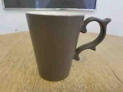 Starbucks Tazo 2012 Dark Gray Scroll Mug With Rococo Handle, 16 oz. HTF - Sold on eBay Aug 28, 2021 for $35.00