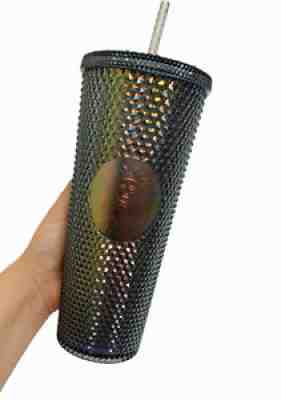 Starbucks Fall 2020 Studded Irisescent Black/Gold Venti Cup New - Sold on eBay Aug 07, 2021 for $40.00