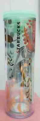 Brand New Starbucks 2020 Gold Mermaid Siren Clear Acrylic Cold Cup Tumbler 16oz - Sold on eBay Jun 17, 2021 for $26.00