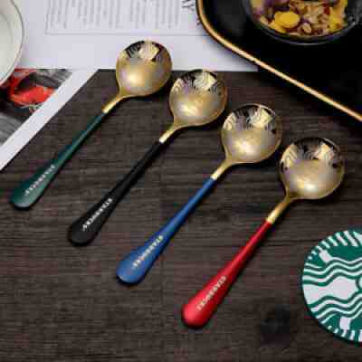 2020 Limited Starbucks Coffee Mug Spoon Kitchen Bar Pink Sakura Cups Spoon New - Sold on eBay Aug 16, 2021 for $5.69