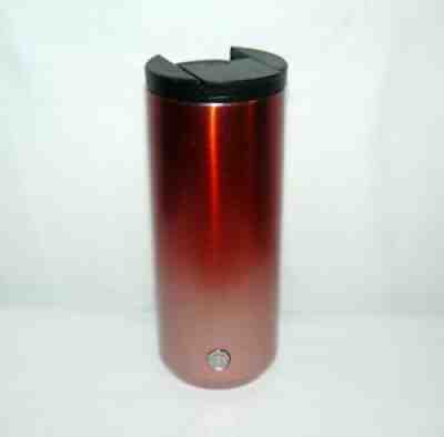Starbucks 2020 Stainless Steel Deep Red Rose Gold Glitter Holiday Travel Tumbler - Sold on eBay Jul 30, 2021 for $18.32