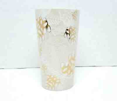 Starbucks Holiday 2020 Ceramic Gold Pinecones Tumbler Travel Mug with Lid - Sold on eBay Aug 18, 2021 for $29.99