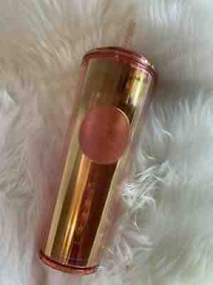 Starbucks tumbler Iridescent 2020 Rare Limited Edition Rose Gold Cup - Sold on eBay Aug 06, 2021 for $29.00