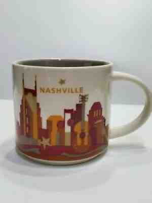 2012 Starbucks Nashville You Are Here Collection Coffee Mug Cup 14 Oz NEVER USED - Sold on eBay Sep 12, 2021 for $11.50