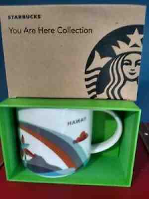 Starbucks Coffee HAWAII 14oz Mug 2012 You Are Here Collectors Series NEW IN BOX - Sold on eBay Sep 07, 2021 for $23.50
