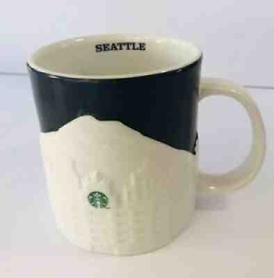 Starbucks Seattle Skyline Relief 2012 Collector Series 16oz Coffee Mug Cup - Sold on eBay Sep 04, 2021 for $14.50
