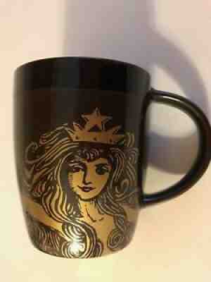 NEW Starbucks Coffee Siren Mermaid 2012 Anniversary Coffee Mug Black 12oz - Sold on eBay Jul 18, 2021 for $11.99