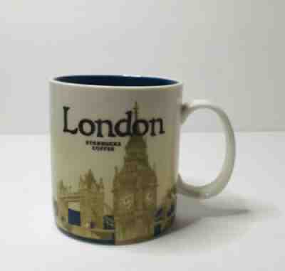 Starbucks London Coffee Mug Cup Cityscape 16oz Dated 2012 EUC - Sold on eBay Aug 02, 2021 for $11.50