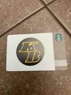 Starbucks gift card 2016 KOBE BRYANT - NEW! - Sold on eBay Jul 08, 2021 for $8.95