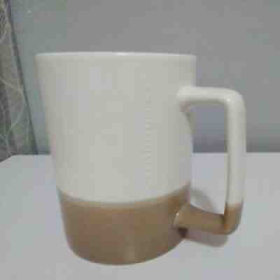 2016 Starbucks Coffee Mug 16 Oz Cream Tan Dipped Style - Sold on eBay Jun 21, 2021 for $20.00