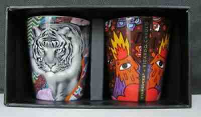 2018 Starbucks Coffee Stories Tristan Eaton & Ricardo Cavolo Espresso 3 oz cups - Sold on eBay Jul 23, 2021 for $21.00