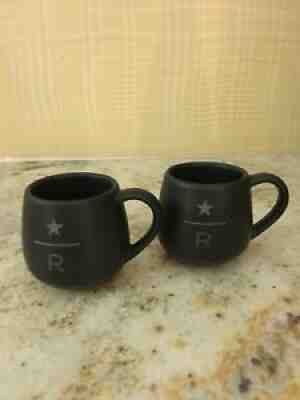 Starbucks Reserve Roastery Charcoal Espresso Cups Set U Get 2! 3oz - Sold on eBay Aug 18, 2021 for $28.95