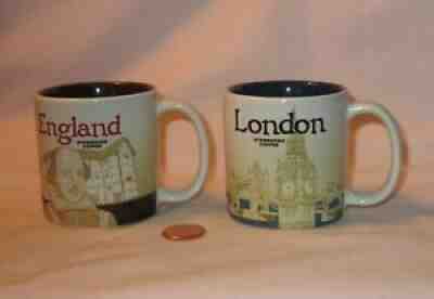 Starbucks Collector Series: London & England 3 oz Mini Demitasse Espresso Cup - Sold on eBay Jul 06, 2021 for $19.80