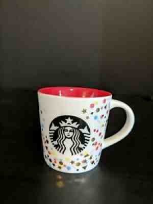 Starbucks Holiday Espresso Cup 2016 Confetti Party Coffee Mug Demitasse 3oz - Sold on eBay Aug 26, 2021 for $9.99