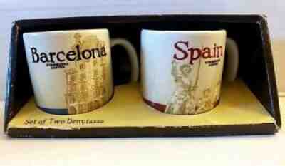 STARBUCKS COFFEE Global Icon Coll. BARCELONA & SPAIN 3oz Demitasse Espresso Cups - Sold on eBay Sep 02, 2021 for $49.50