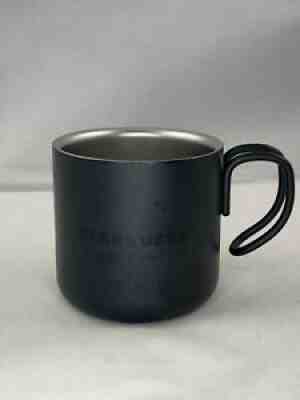 Starbucks Holiday 2017 Metal 3 oz Espresso Cup Matte Black - Sold on eBay Aug 08, 2021 for $11.95