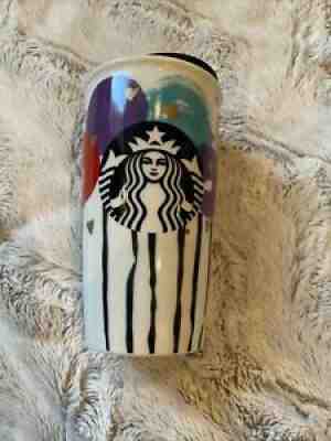 Starbucks balloons hearts valentine 12 oz. ceramic tumbler mug - Sold on eBay Jul 09, 2021 for $12.99