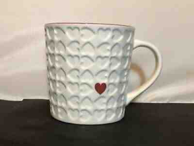 Starbucks 2007 Single Heart Embossed Mug - Sold on eBay Jul 05, 2021 for $17.25