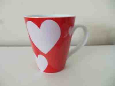 Starbucks 2014 Red Mug with Hearts 12 oz - Sold on eBay Jul 28, 2021 for $8.21