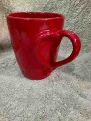 Starbucks Barista Red Amore Love Heart 2003 Coffee Ceramic Mug - Sold on eBay Aug 31, 2021 for $7.00