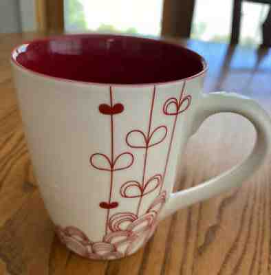 STARBUCKS Mug 2009 White Red Heart Strings Bone China Mug Large - Sold on eBay Jul 12, 2021 for $16.00