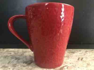 Starbucks Coffee Mug Red w/ Embossed Hearts 2009 Design House Stockholm - Sold on eBay Jun 22, 2021 for $14.99