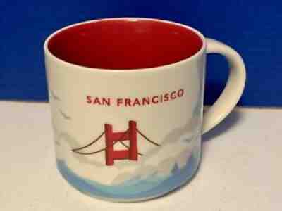 Starbucks You Are Here Collection "SAN FRANCISCO" 2013 Coffee Mug 14oz - Sold on eBay Jul 19, 2021 for $9.50