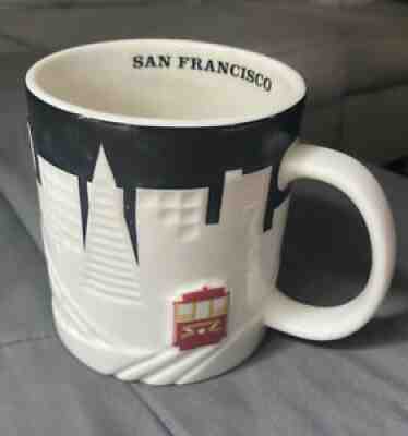 2012 Starbucks San Francisco Relief Cable Car Coffee Mug - Sold on eBay Jul 18, 2021 for $16.95
