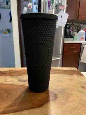 NEW Starbucks LIMITED EDITION 24 oz Matte Black Studded Tumbler Cup - Sold on eBay Sep 13, 2021 for $19.99
