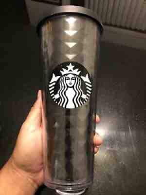 Starbucks Black Tumbler Cold Cup 24 oz - Sold on eBay Sep 14, 2021 for $5.00