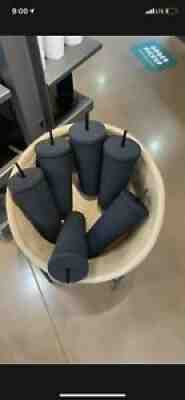 NEW Starbucks LIMITED EDITION 24 oz Matte Black Studded Tumbler Cup ONE DAY SALE - Sold on eBay Aug 09, 2021 for $20.90