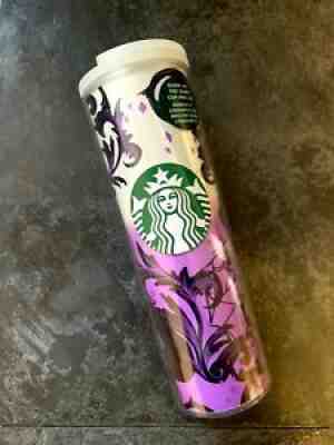 Starbucks Halloween 2021 Black Cat Purple Plastic Glow in the Dark Tumbler - Sold on eBay Sep 05, 2021 for $40.00