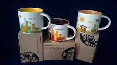 STARBUCKS YOU ARE HERE: DALLAS, HOUSTON, TEXAS NEW - 14 fl oz - Sold on eBay Sep 13, 2021 for $26.95
