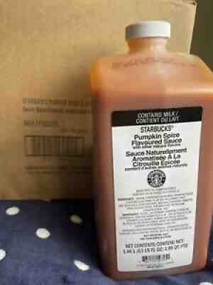 starbucks New pumpkin spice sauce 12/2021 - Sold on eBay Sep 12, 2021 for $70.00
