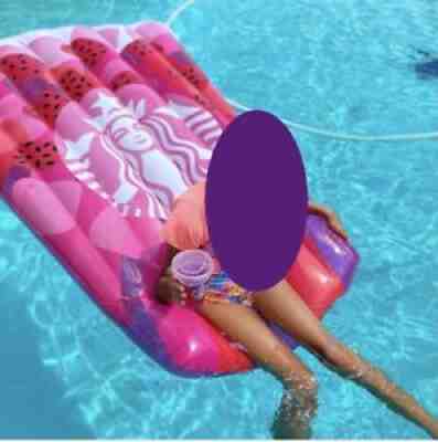 RARE! NEW SEALED! 2021 Starbucks Summer Game Dragonfruit Frappuccino Pool Float - Sold on eBay Aug 19, 2021 for $51.00