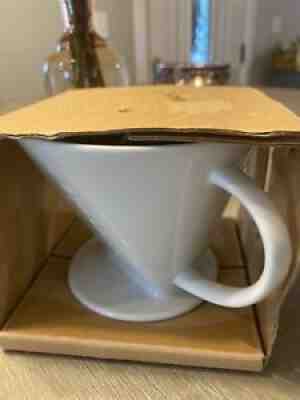 Starbucks Pour-Over Ceramic Brewer Drip Coffee Maker New - Sold on eBay Jun 19, 2021 for $9.08