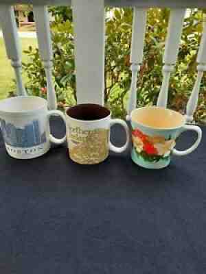 LOT Of 3 STARBUCKS MUGS NEW - Sold on eBay Sep 12, 2021 for $9.95