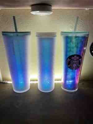 Starbucks Mermaid Tumbler Lot of 3 Venti 24 oz. NWT - Sold on eBay Jun 20, 2021 for $43.00